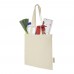 Madras 140 g/m2 GRS recycled cotton tote bag 7L, Natural