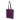 Madras Blend 140 g/m² Tragetasche aus GRS-recycelter Baumwolle 7L, lila