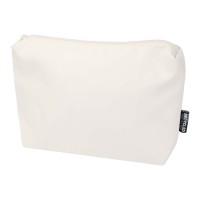 Trip Aware™ recycled travel toiletry pouch 2L, Off white