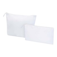 Swift GRS recycled toiletry bag set, White
