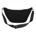 Bear GRS recycled sherpa crossbody bag 3L, Black