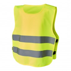 RFX™ Marie veiligheidsvest met klittenband voor kinderen van 7-12 jaar oud, Neon geel