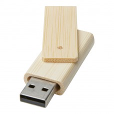 Rotate USB flashdrive van 8 GB van bamboe, Beige