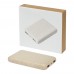 Asama 5000 mAh wheat straw power bank, Beige