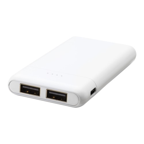 Odyssey 5000 mAh Powerbank mit hoher Dichte, weiss