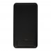 Loop 10 W draadloos oplaadstation met telefoonstandaard van gerecycled plastic, Zwart