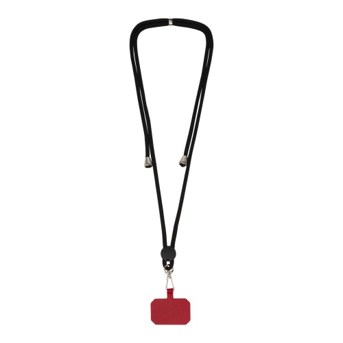 Kubi phone lanyard, Red