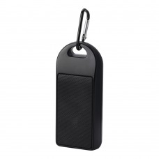 Omni 3W IPX4 RCS recycled plastic Bluetooth® speaker, Black