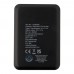 Asama 5000 mAh Type-C recycled plastic power bank, Black