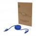 Alasia 100 cm 5-in-1 Kabel aus recyceltem Kunststoff und Aluminium. einziehbar. für Datenübertragung und mit 45W Schnellladung, royalblau
