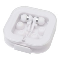 Dofida wired Type-C earbuds with recycled plastic storage box, White