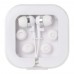 Dofida wired Type-C earbuds with recycled plastic storage box, White
