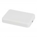Acrab 5000 mAh 15W magnetic wireless power bank with 20W PD - made from recycled plastic, White