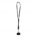 Franz 5 in 1 Lanyard Kabel aus recyceltem Kunststoff für Smartphones mit integrierter Datensynchronisierung und 65 W Schnellladefunktion, schwarz