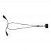 Funi 5 in 1 Lanyard Kabel aus recyceltem Kunststoff für Smartphones mit integrierter Datensynchronisierung und 100 W Schnellladefunktion, schwarz