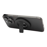 Ain Magnetische Smartphonehalterung  aus recyceltem Kunststoff mit Flaschenöffner, schwarz
