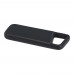 Alkes 12 W 5.000 mAh wasserfeste Powerbank aus recyceltem Kunststoff mit Karabinerhaken, schwarz