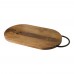 Julienne acacia wood chopping board with handle, Wood