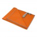 Pieter ultraleichtes und schnell trocknendes Handtuch aus rPET 130 x 80 cm, orange
