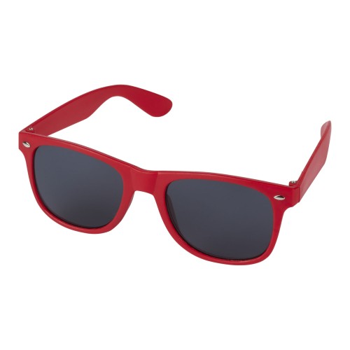 Sun Ray Sonnenbrille aus recyceltem Kunststoff, rot