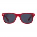 Sun Ray Sonnenbrille aus recyceltem Kunststoff, rot