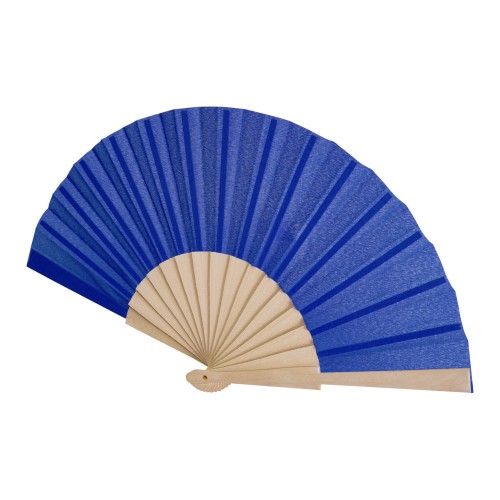 Manuela Handfächer, royalblau Manuela Handfächer, royalblau