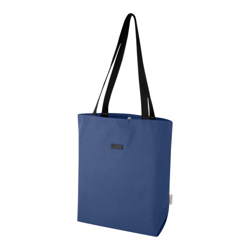 Joey vielseitige Tragetasche aus GRS recyceltem Canvas 14 L, navy