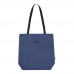 Joey vielseitige Tragetasche aus GRS recyceltem Canvas 14 L, navy