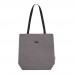 Joey vielseitige Tragetasche aus GRS recyceltem Canvas 14 L, grau