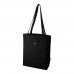 Joey veelzijdige draagtas van GRS gerecycled canvas 14 l, Zwart