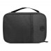 Ross GRS RPET tech pouch 1L, Heather Charcoal