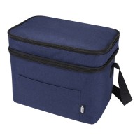 Tundra GRS RPET double compartments cooler bag 13L, Heather navy