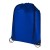 Evergreen GRS recycled non-woven drawstring bag 5L, Royal blue