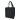 Liberty Tragetasche mit hartem Boden aus recyceltem GRS Non Woven 6 L, schwarz