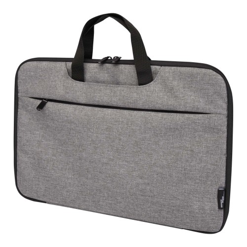 Libra 14” 2-in-1 GRS gerecycleerde laptophoes 3L, Gemêleerd grijs