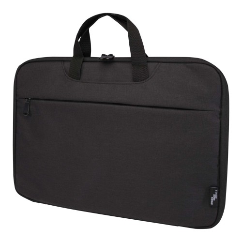 Libra 14” 2-in-1 GRS gerecycleerde laptophoes 3L, Gemêleerd houtskool