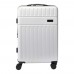 Rover 24 inch GRS gerecyclede uitbreidbare trolley 70 l, Zilver