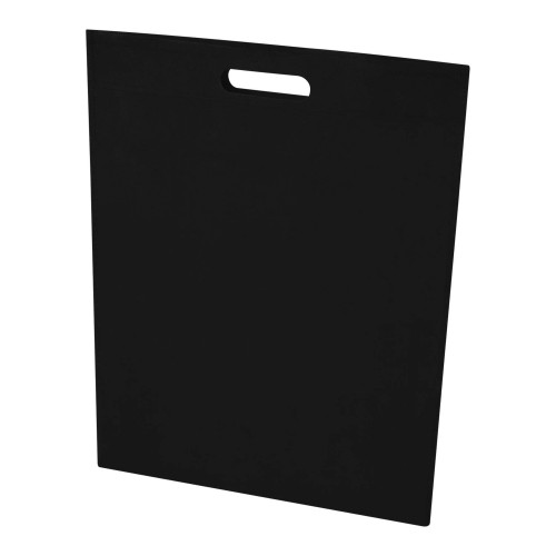 EcoSeal 5 L GRS-recycelte Nonwoven Tragetasche, schwarz EcoSeal 5 L GRS-recycelte Nonwoven Tragetasche, schwarz