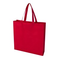 EcoSeal GRS recycled nonwoven gusset tote bag 12L, Red