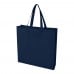 EcoSeal GRS recycled nonwoven gusset tote bag 12L, Navy