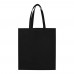 EcoSeal GRS recycled nonwoven gusset tote bag 12L, Black
