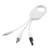 Troop 3-in-1 Ladekabel, weiss