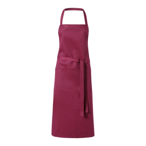 Viera 240 g/m² apron, Burgundy
