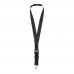 Yogi Lanyard mit Sicherheitsverschluss, schwarz
