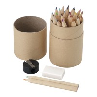 Woodby 26-piece coloured pencil set, Natural