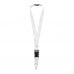 Yogi Lanyard mit Sicherheitsverschluss, weiss