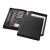 Ebony A4 Aktenmappe, schwarz