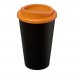 Americano® 350 ml Isolierbecher. schwarz, orange