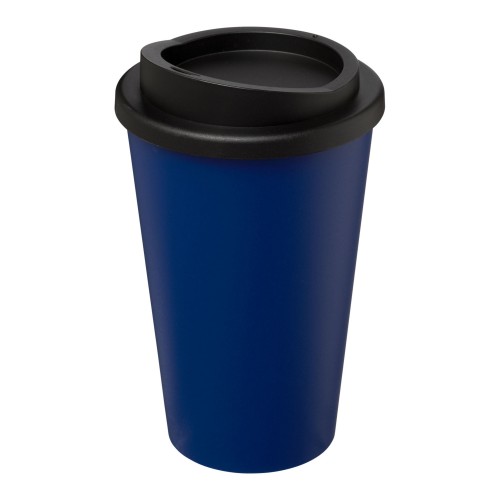 Americano® 350 ml Isolierbecher. blau, schwarz Americano® 350 ml Isolierbecher. blau, schwarz