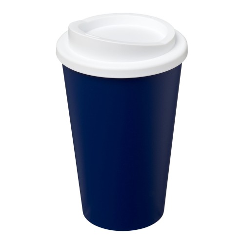 Americano® 350 ml geïsoleerde beker. Blauw, Wit